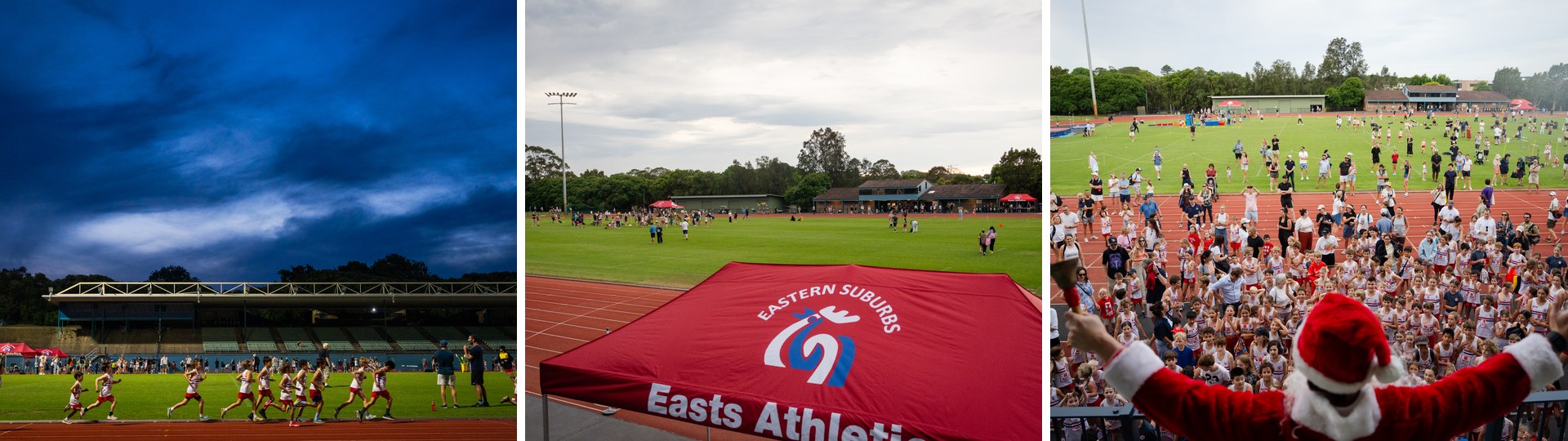 ES Marks Athletics Field on a Friday night