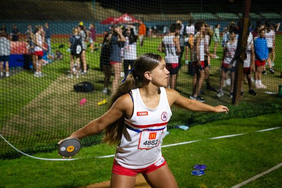 Discus at Little Athletics